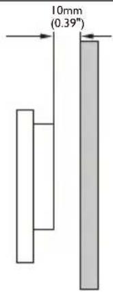 10mm (0.39")