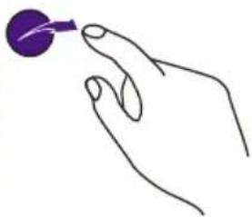 BENQ RE8601 - Using the touch screen - 6