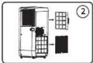 ActiveJet KPS-7000APP - Filtr powietrza. - 2