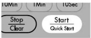 10Min 1Min 10Sec Stop Clear Start Quick Start