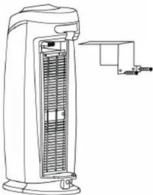 Łucznik AP-2019 B - Installing / removing UV-C bulb - 3