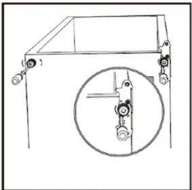 Seiki SC-459AU7TMS - REVERSING THE DOOR (Cont.) - 2
