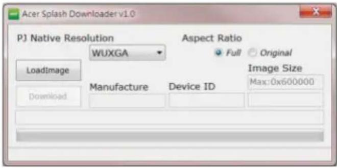 ACER H6543BDK - Uruchamianie narzędzia Acer Splash Downloader na komputerze - 3