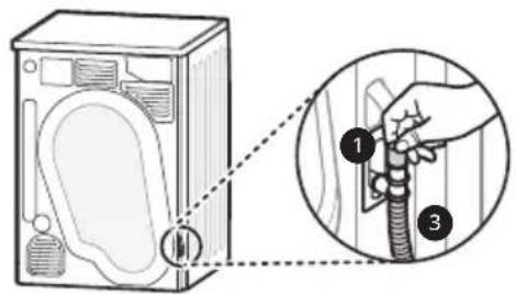 LG RC90V9KV2W - 安装选装排水软管 - 2