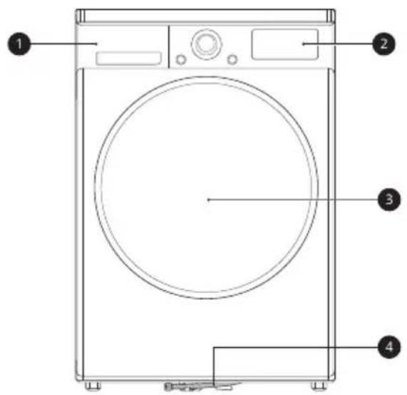LG RC90V9AV6W - 正面视图 - 1