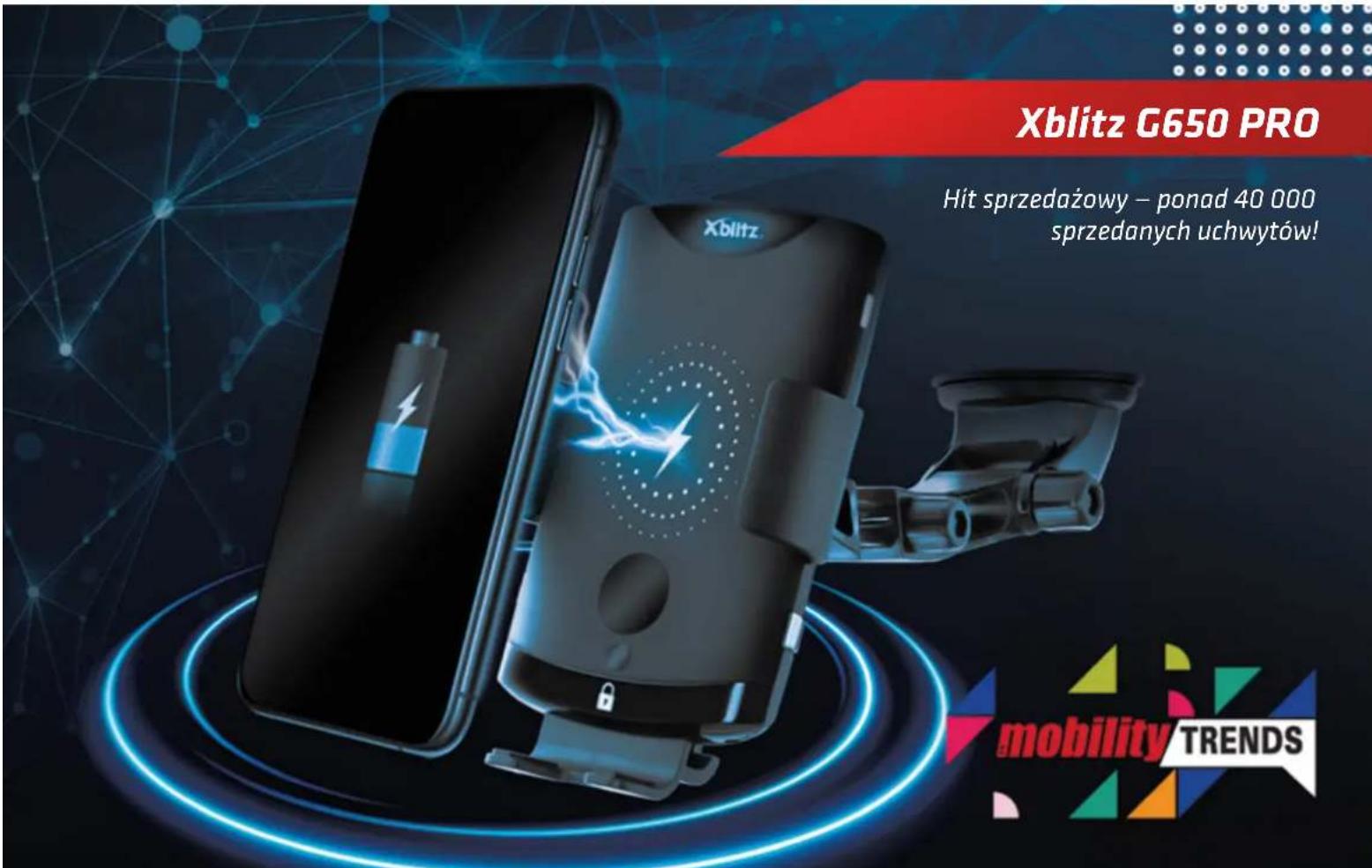 Xblitz G650 PRO Hit sprzedażowy – ponad 40 000 sprzedanych uchwytów! mobility TRENDS