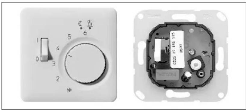 JUNG GCRFTR231PL - Operating Instructions Floor heating controller - 1