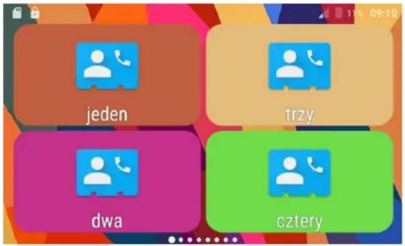 jeden trzy dwa cztery