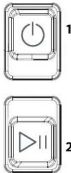 WHIRLPOOL MFTD9X3WC - Przyciski nawigacji i blokowanie przycisków - 2