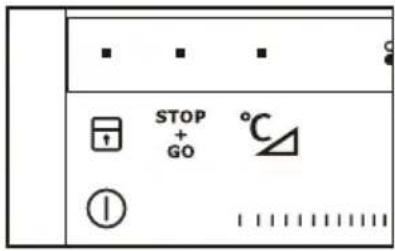 STOP + GO °C ① ..........