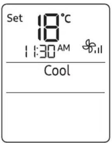 Set 18°C 1:30 AM Cool
