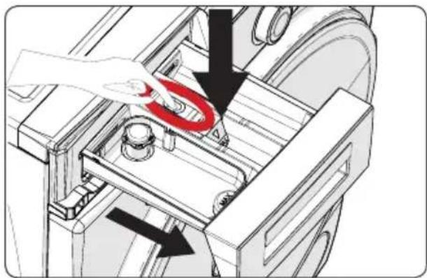 SHARP ES-NFB712BWB-PL - Szuflada na detergenty - 2