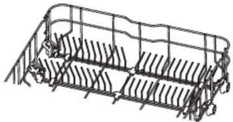 TOSHIBA DW-15F3EE(BS)-PL - Składanie półek suszarki - 1