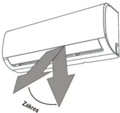 COMFEE CSAFBU-12HRDNXD0-W - UWAGI DOTYCZĄCE USTAWIENIA ŻALUZJI - 1