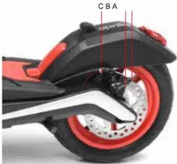 APRILIA eSR2 EVO - Regulacja dźwigni hamulców - 2