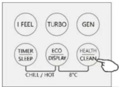 TCL TAC-12CHSD/FPI - FUNKCJA SELF-CLEAN (Opcjonalnie) - 1