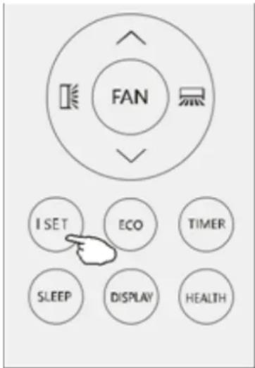 TCL TAC-12CHSD/XA71I - TRYB I SET (Opcjonalnie) - 1