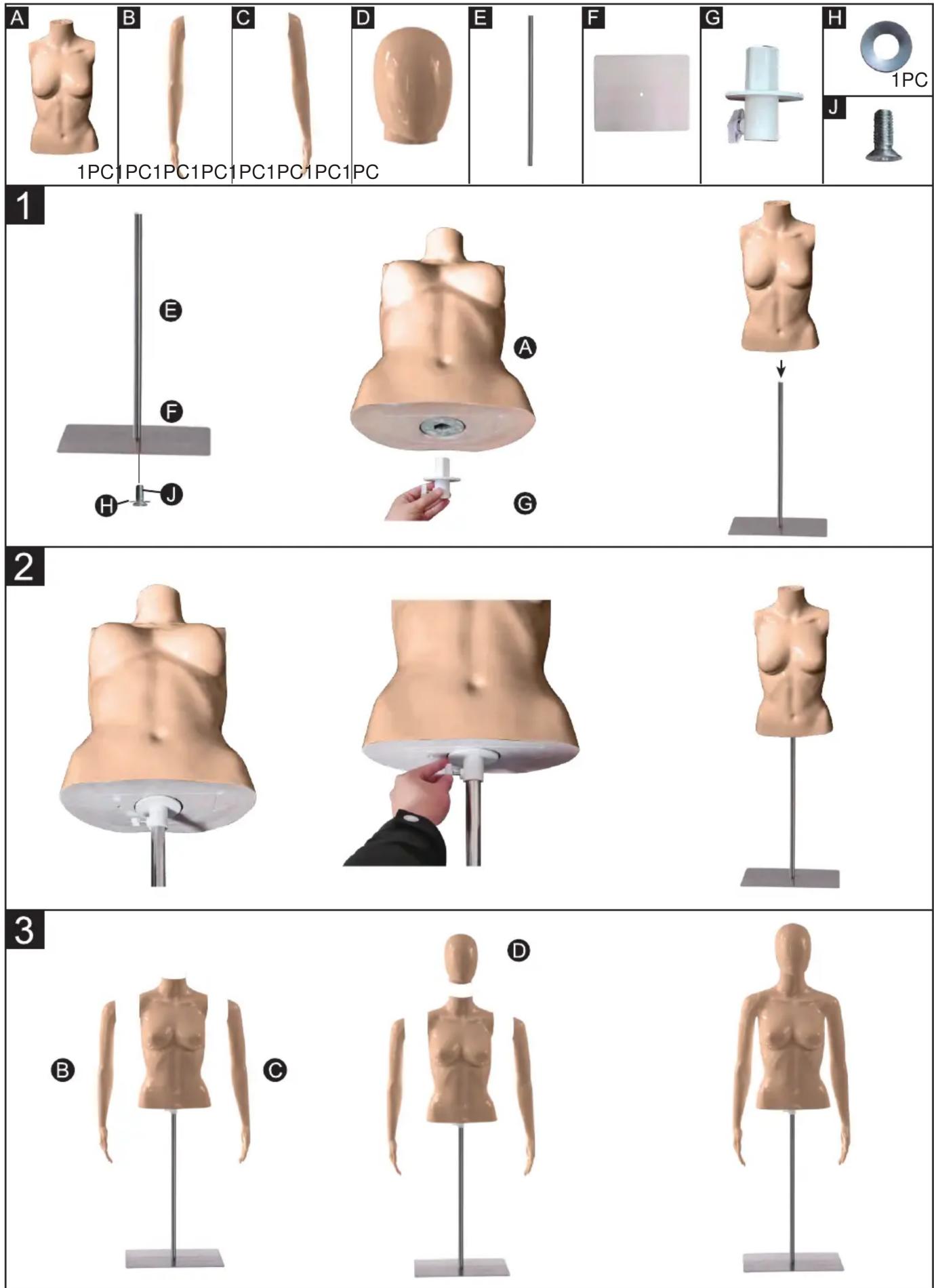 SereneLife SLMQTPFESK6 - PARTS LIST - 1