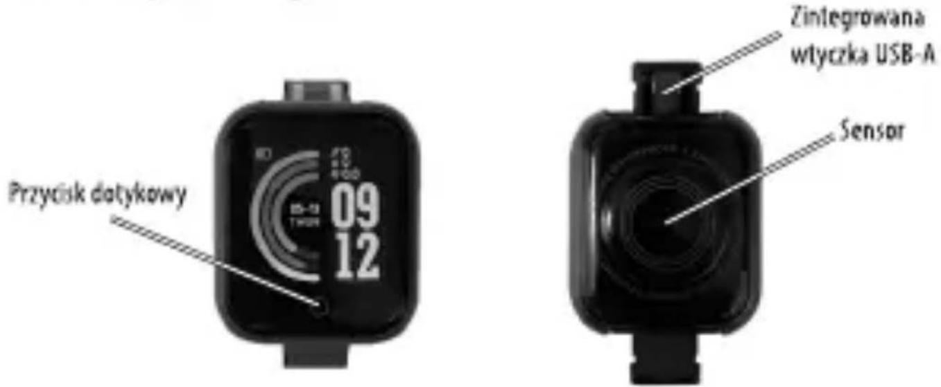 Przycisk dotykowy 09 12 Ziniegrowana wtyczka USB-A Sensor