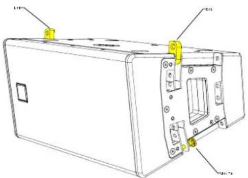 Martin Audio TORUS T820 - Cabinet Rigging Hardware - 1