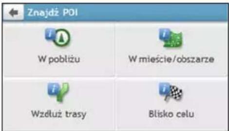 Znajdź PDI W pobliżu W mieście/obszarze Wzdłuż trasy Blisko celu