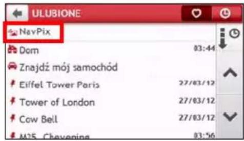 ULUBIONE NavPix Dom 83:44 Znajdz mój samochód Eiffel Tower Paris 27/03/12 Tower of London 27/03/12 Cow Bell 27/03/12 M25 Chevanning 83:56