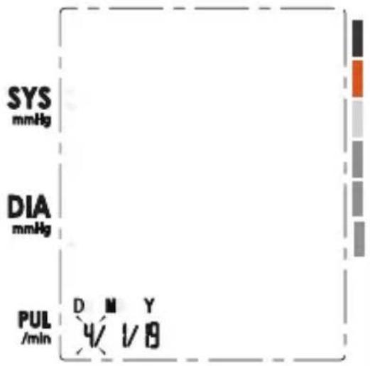 SYS mmHg DIA mmHg PUL /min D M Y 4/1/9