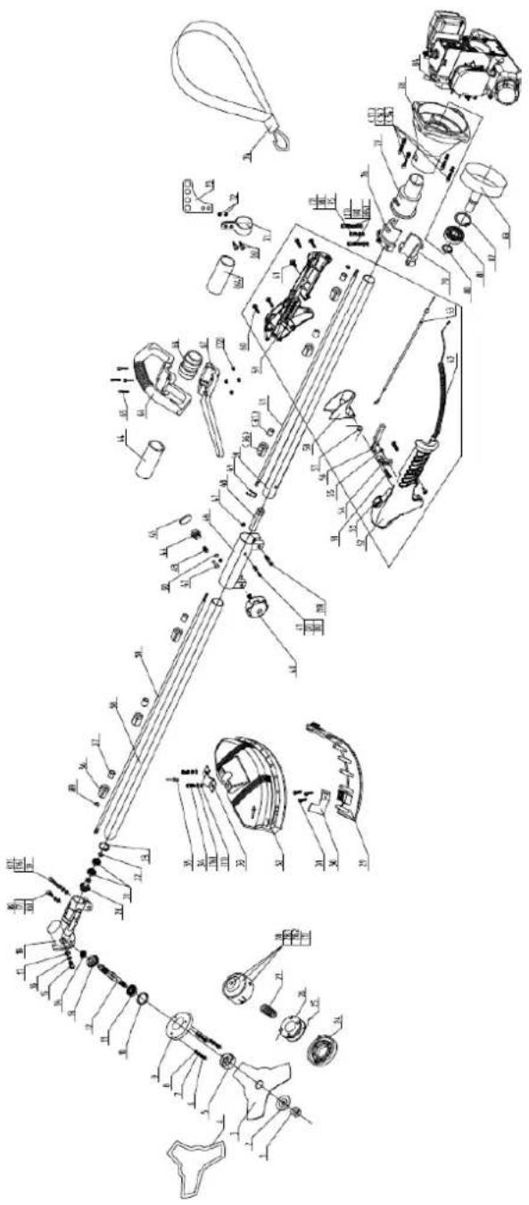 Handy SKS430-4W1 - Rysunek złożeniowy - 1
