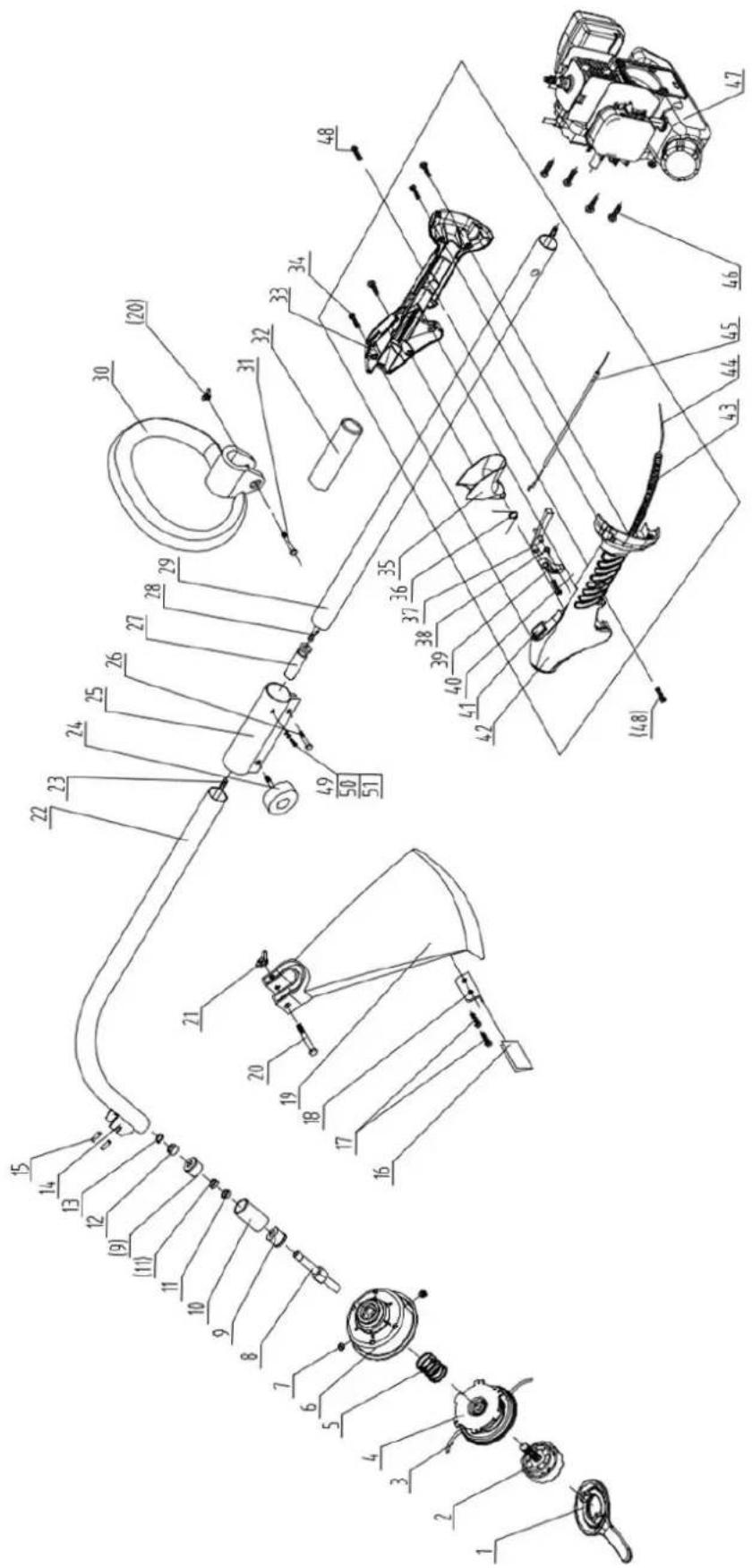 Handy SWS24 - Rysunek złożeniowy - 1