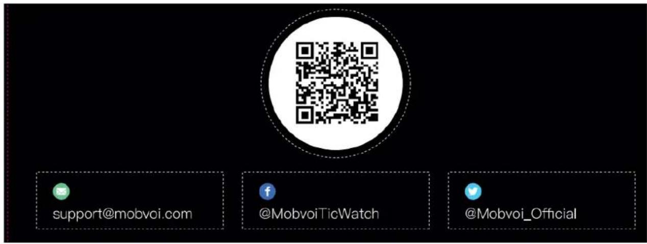 support@mobvoi.com @MobvoiTicWatch @Mobvoi_Official
