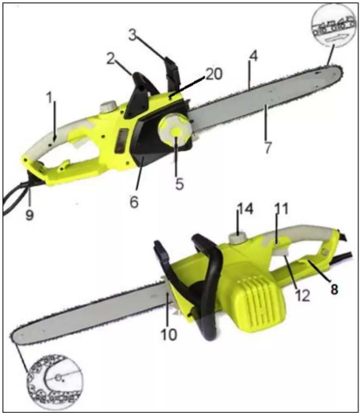 Handy CSE40 - Elementy pilarki - 1