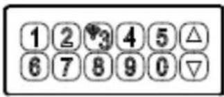 1 2 3 4 5 △ 6 7 8 9 0 ▽