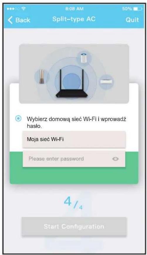 COMFEE CSAFBU-18HRDNXD0-W COX133-18HFN8D0 - ■ Konfiguracja sieciowa z urządzeniem Android - 7