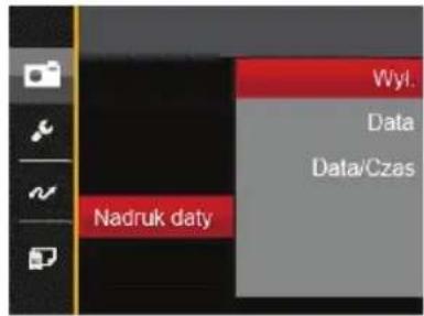 Wyl. Data Data/Czas Nadruk daty