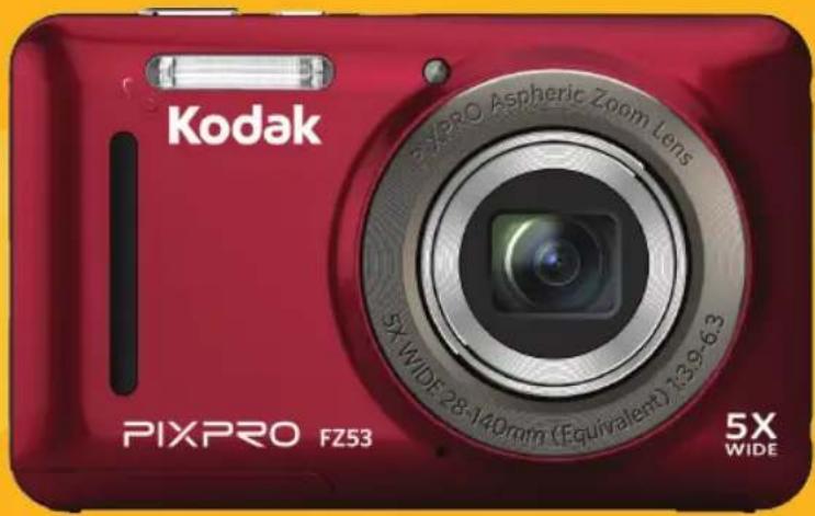 Kodak PIXPRO FZ53 5X WIDE 28-140mm (Equivalent) 13.9-6.3 5X WIDE