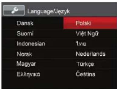 Language/Język Dansk Polski Suomi Viêt Ngür Indonesian 'Iyü Norsk Nederlands Magyar Türkçe Ελληνικά Ćeština
