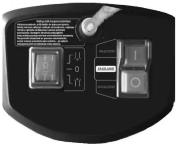 NAC SHE280S-BOX-G - Włączanie urządzenia - 3