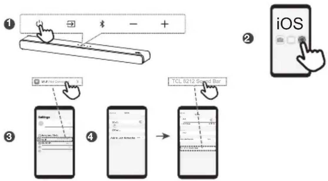 TCL 8212 - Dodaj do Google home - 2