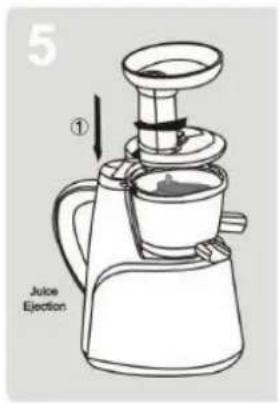 5 ① Juice Ejection