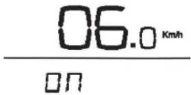 06.0 Km/h ON