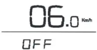 06.0 Km/h OFF