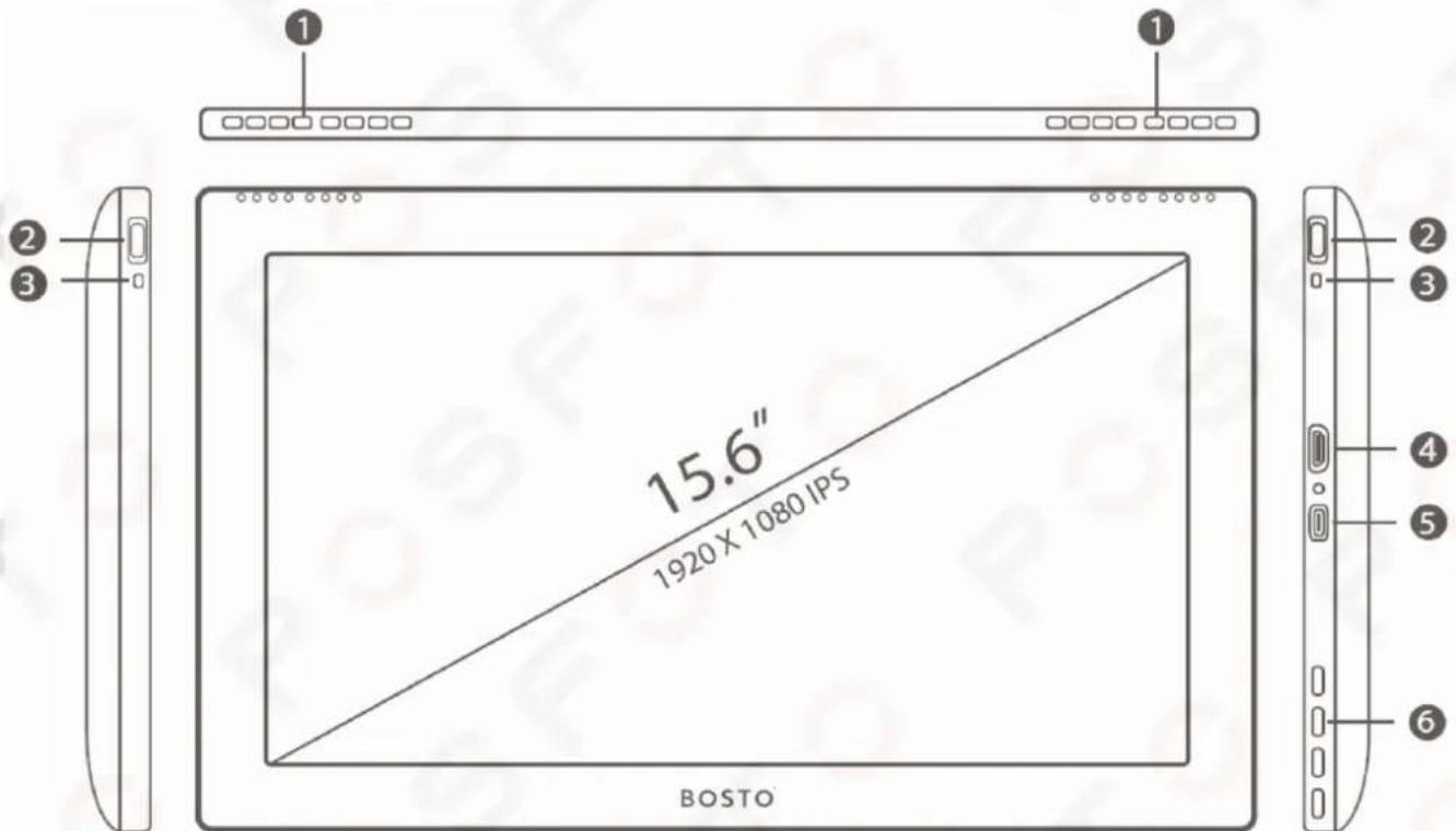 Bosto BT-16HDT - (Model BT-16HD / BT-16HDK / BT-16HDT) - 1
