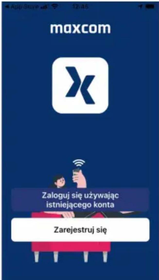 maxcom Zaloguj się używając istniejącego konta Zarejestruj się