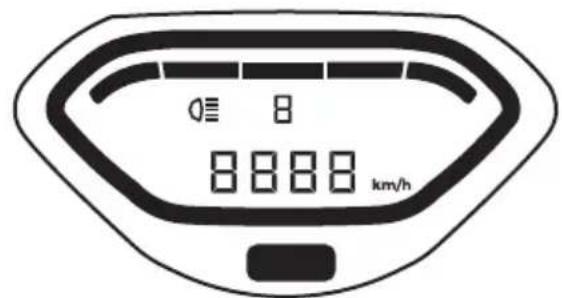 0≡ 8 8 8 8 8 km/h