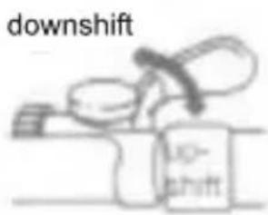 downshift up-shift