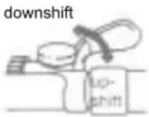 downshift up-shift