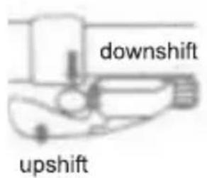downshift upshift