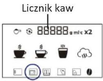 Licznik kaw 88888 g mlc x2