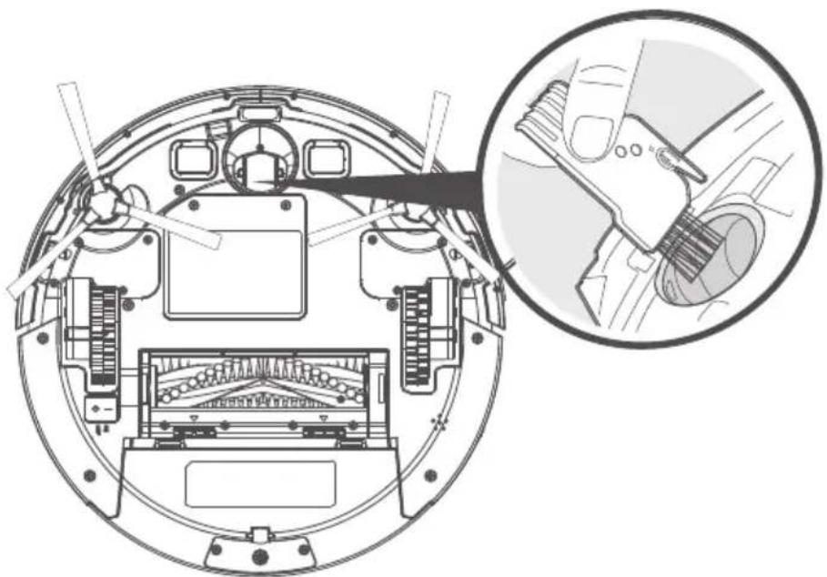 Setti+ RV500 Smart - Czyszczenie filtra pojemnika na nieczystości - 8