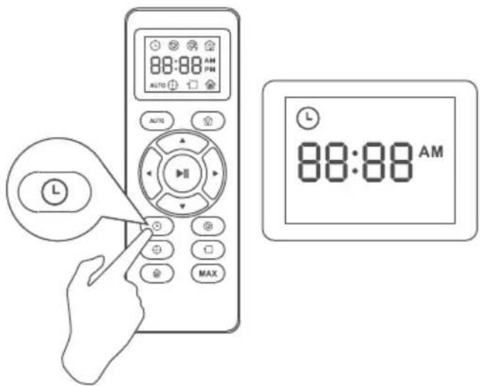 Setti+ RV500 Smart - Ustawienie czasu na pilocie - 1